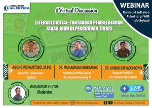 Kajian Dialektika Ungkap Masalah Literasi Digital dan Tiga Tantangan Sistem Pembelajaran Daring di Indonesia
