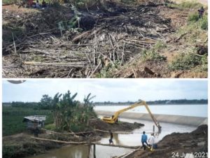 BBWS-PJ Keruk Sungai di Antang, Plt Gubernur: Pengerukan Untuk Mengurangi Dampak Banjir Tahunan