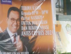 Masyarakat Makassar Dukung Rekomendasi Nasdem atas Pencalonan Anies Baswedan Capres 2024